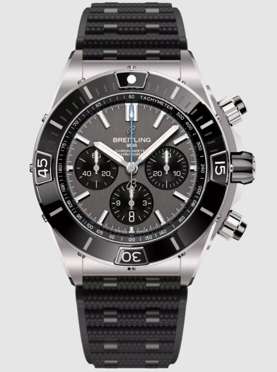 Review Breitling Super Chronomat B01 44 Replica watch EB0136251M1S1